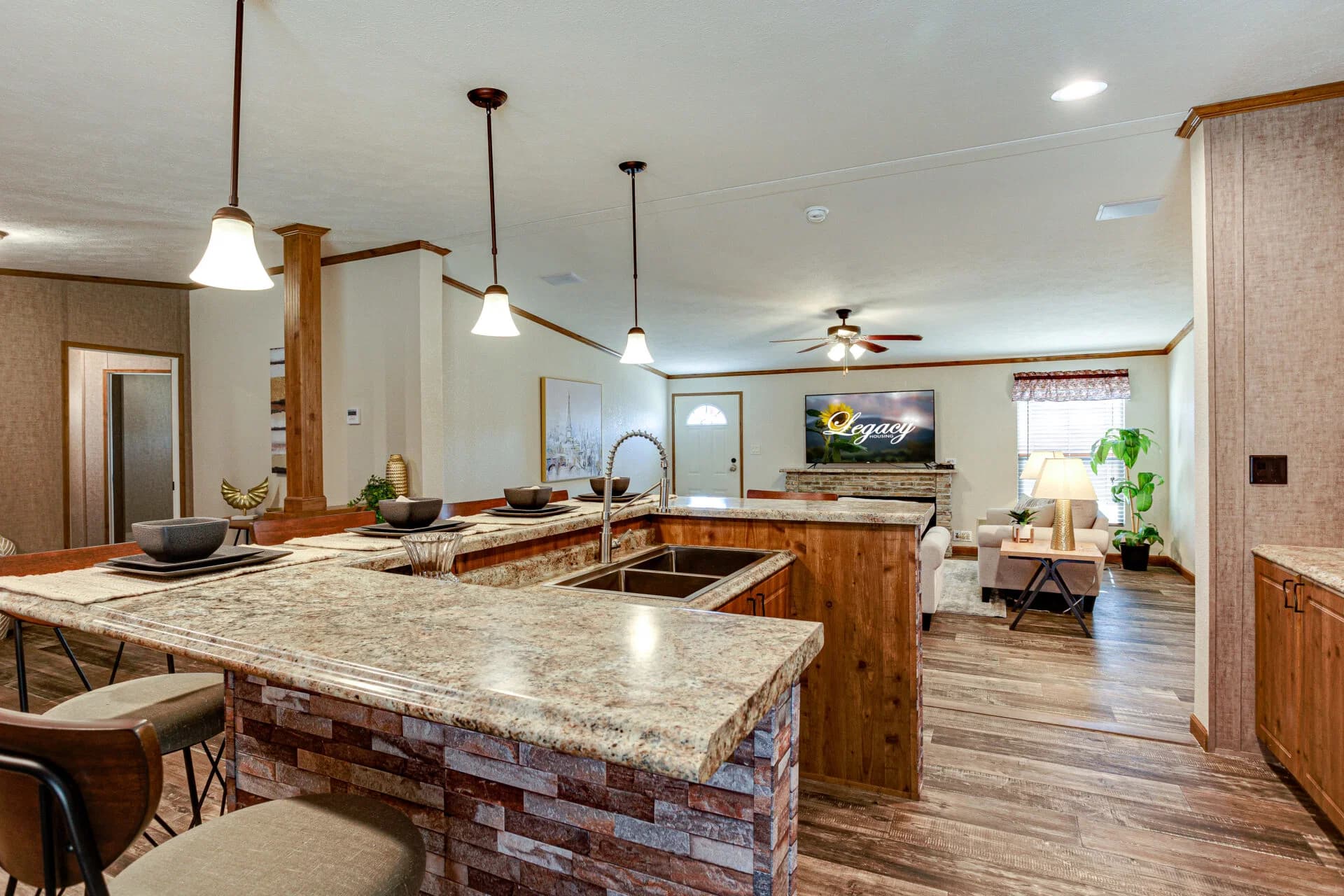 Heritage h-3264-32c kitchen home features