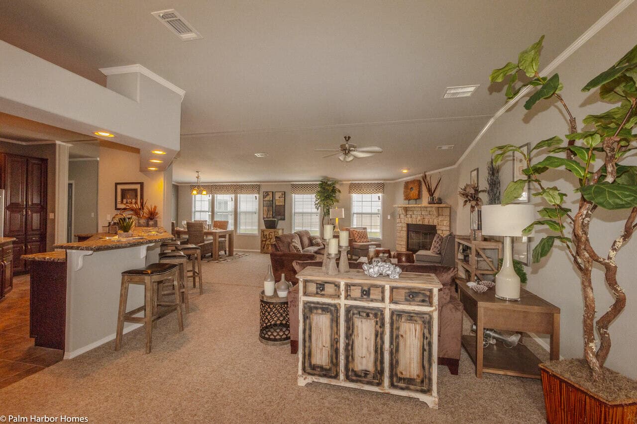 Hacienda flex 57604a interior home features