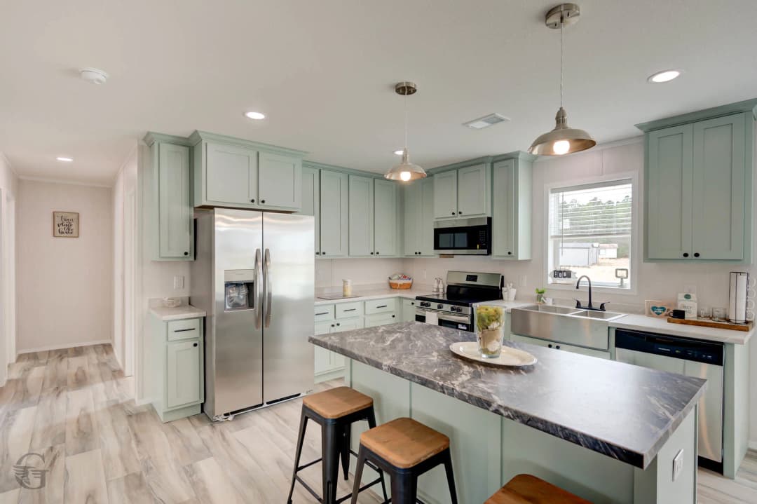 The thaddeus kitchen home features