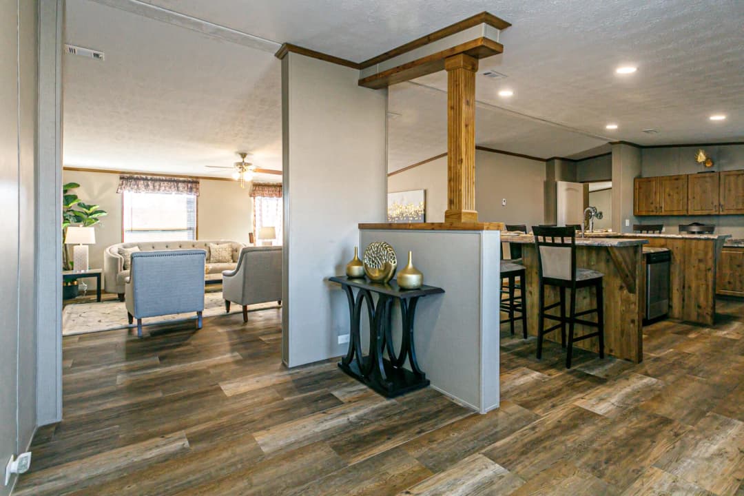 Doublewide h-3672-43a interior home features