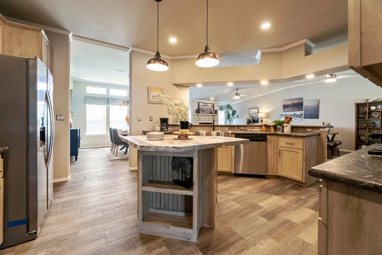 Hacienda iii flex 57764a kitchen home features