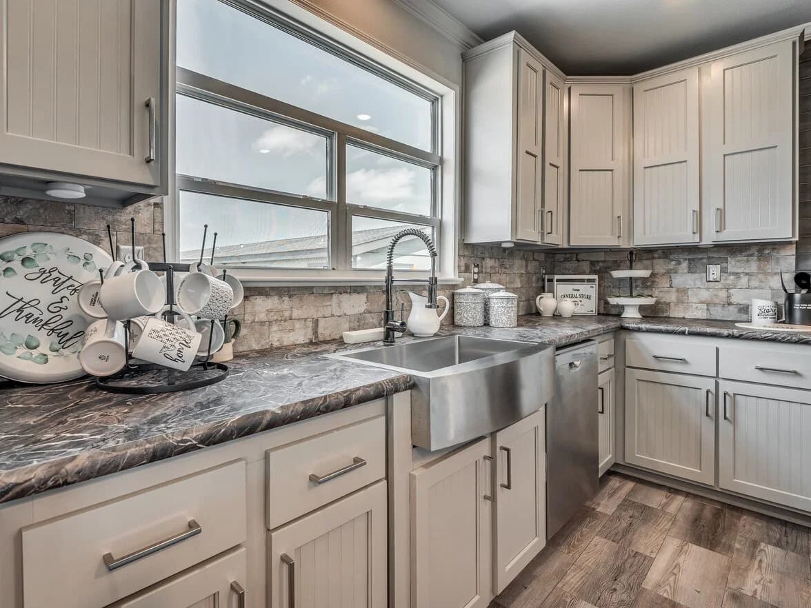Vintage farmhouse flex 47643a kitchen home features