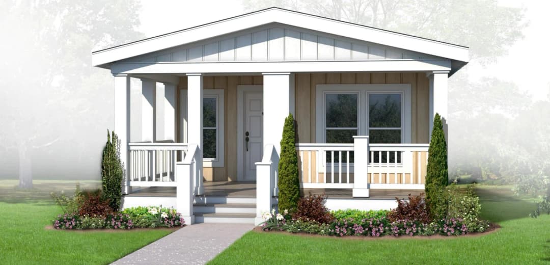 Starbird hero, elevation, and exterior home features
