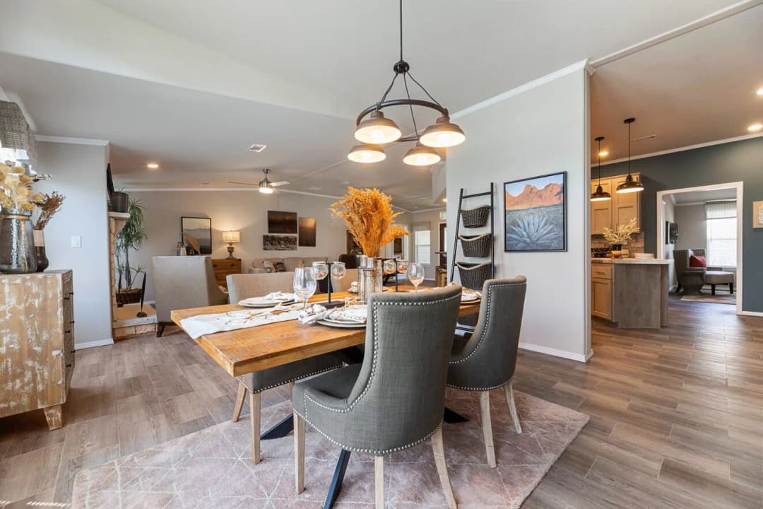 Hacienda ii flex 57664a interior home features