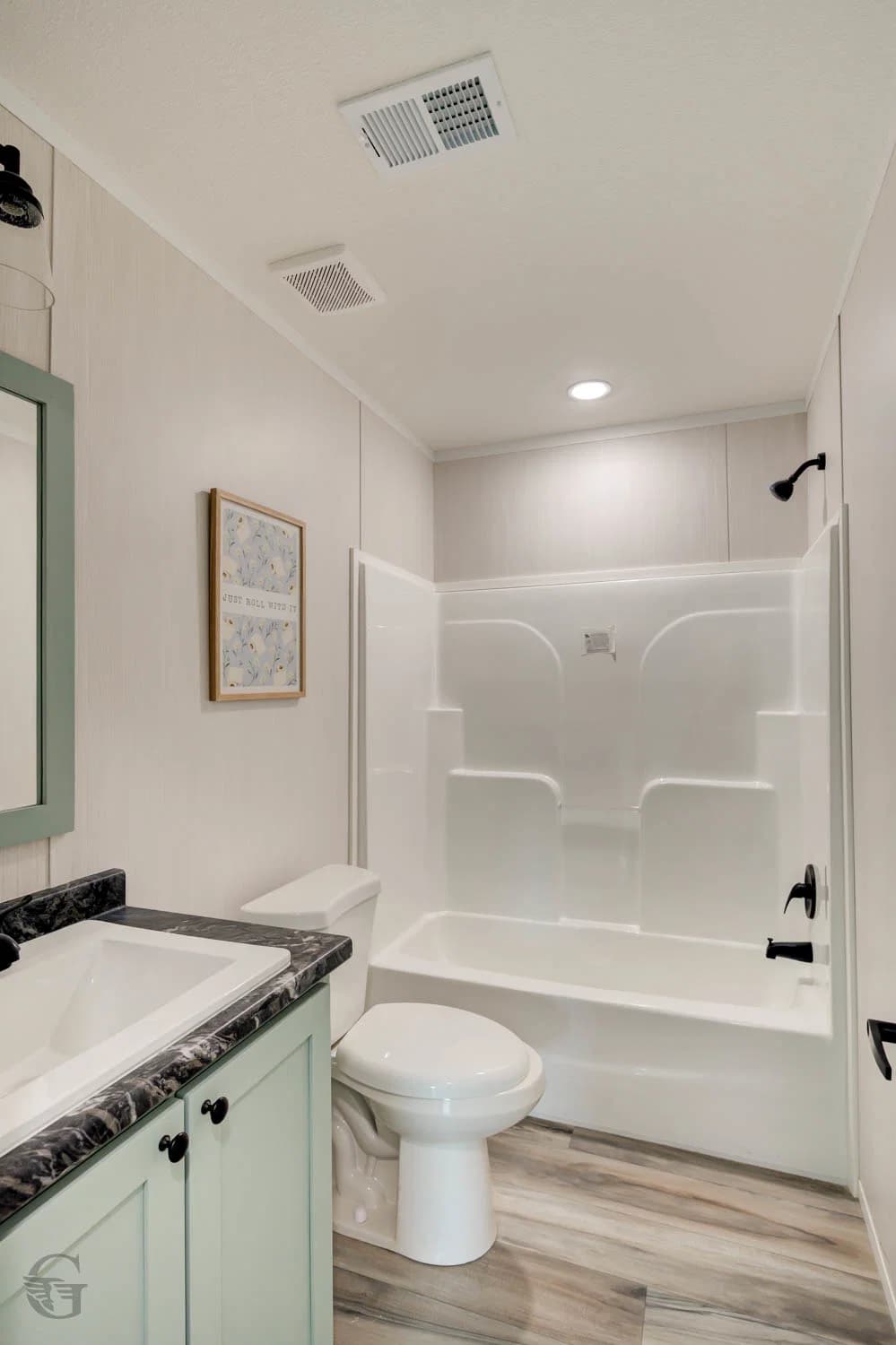 The thaddeus bathroom home features