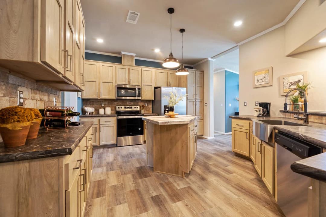 Hacienda ii flex 57664a kitchen home features