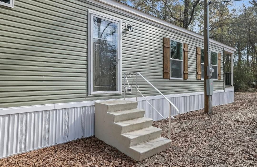 The simon exterior home features