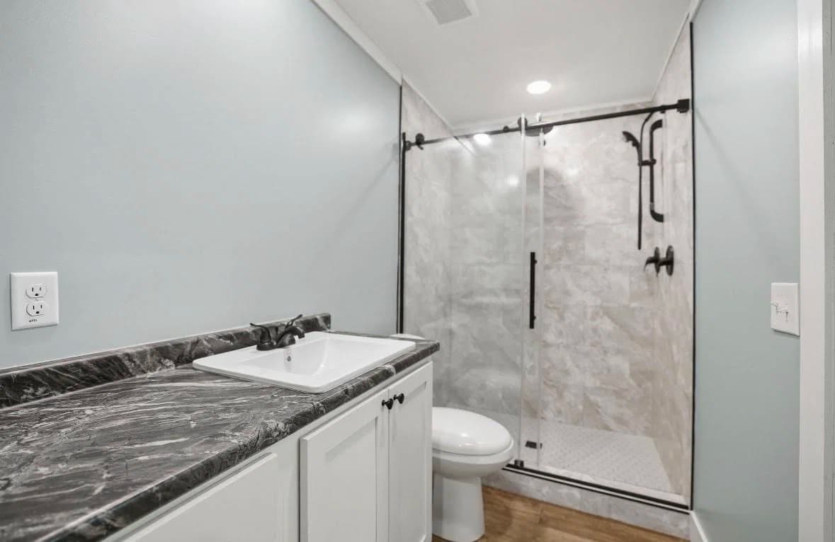 The simon bathroom home features