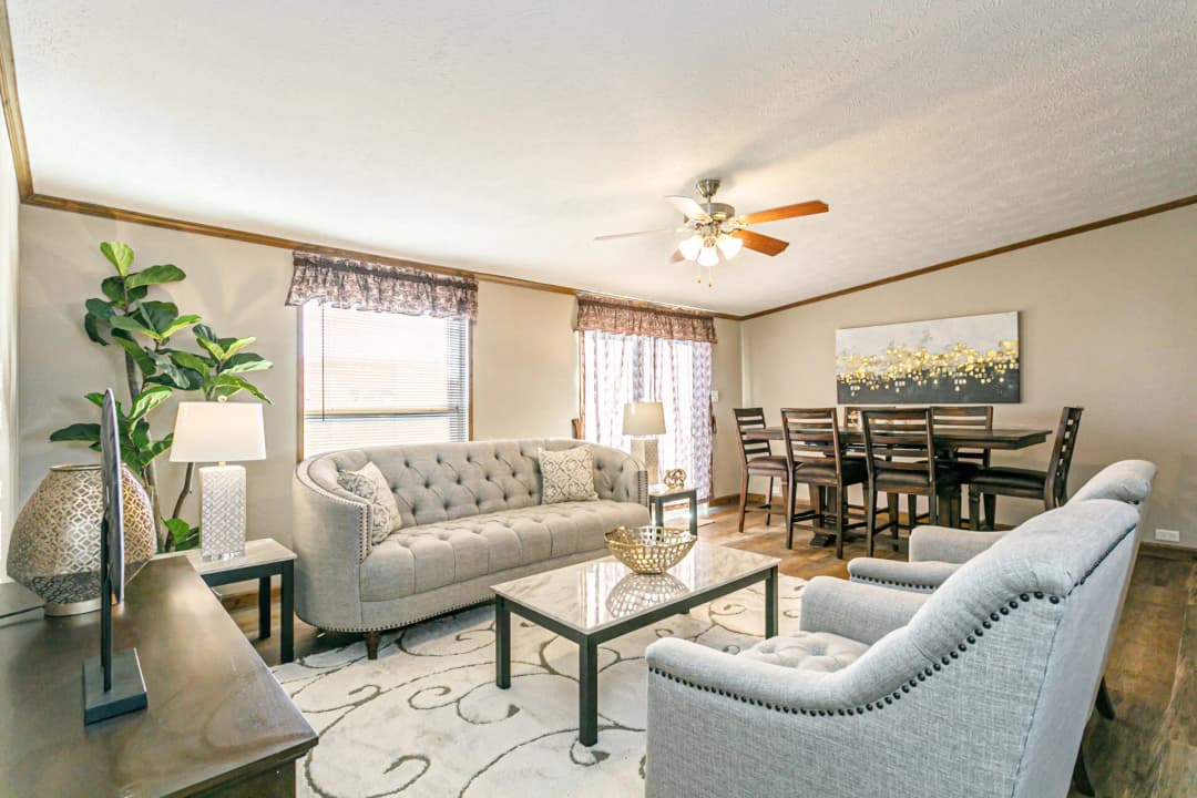 Doublewide h-3672-43a interior home features