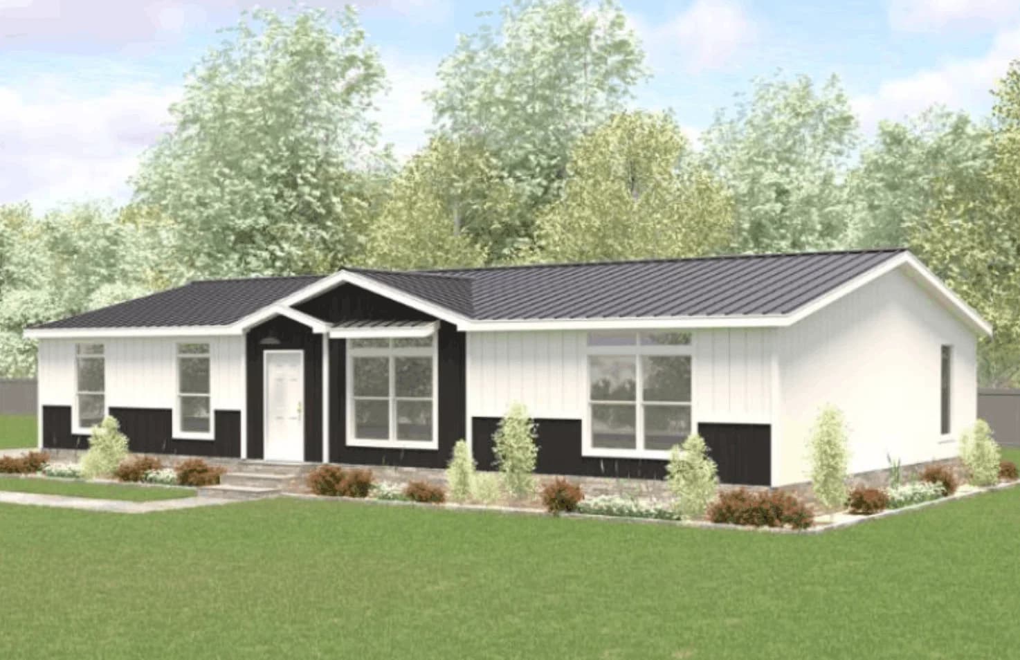 Cimarron 32563a hero, elevation, and exterior home features