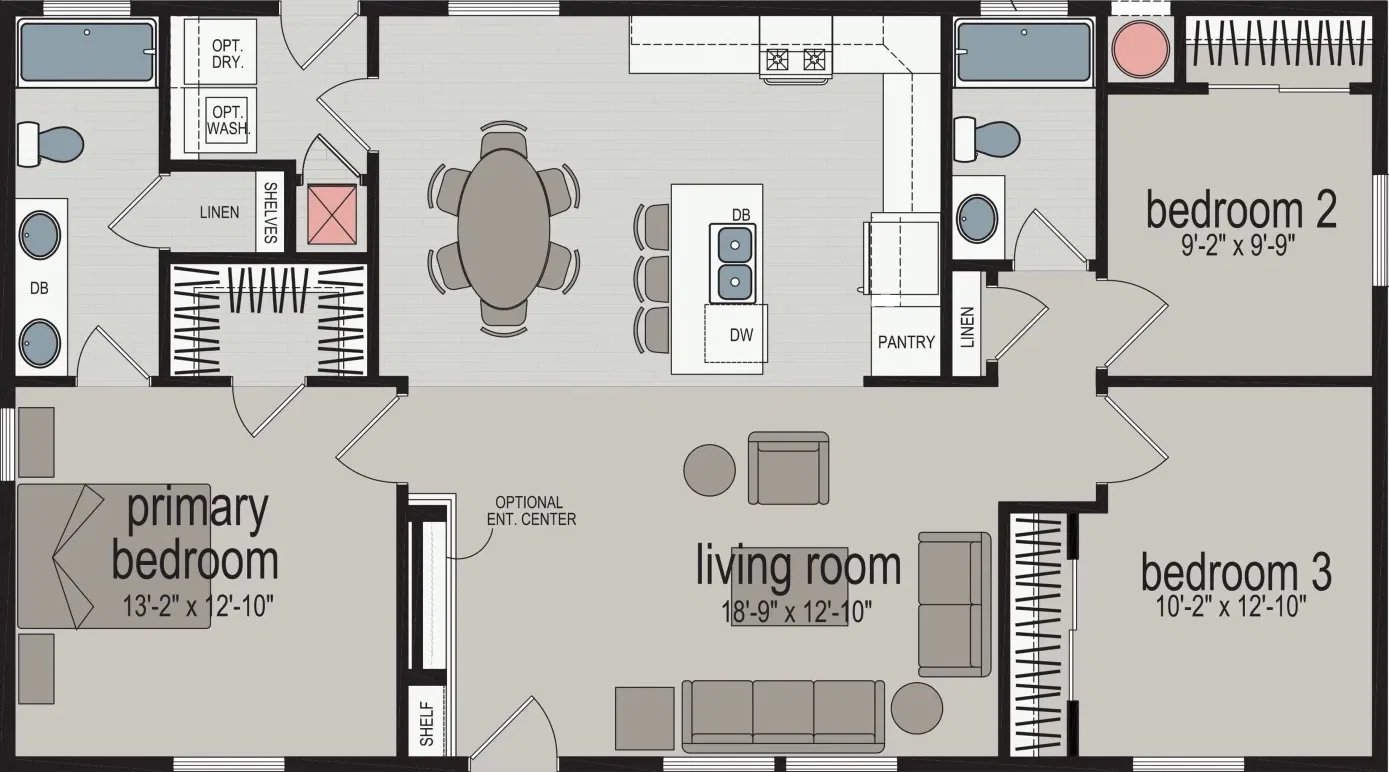 Point loma floor plan home features